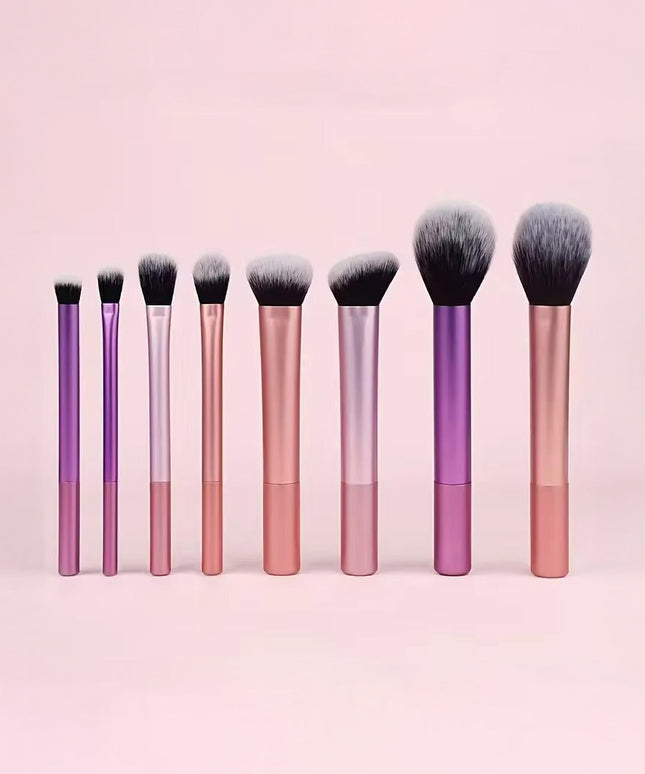 Complete 8-Piece Face & Eye Brush Set
