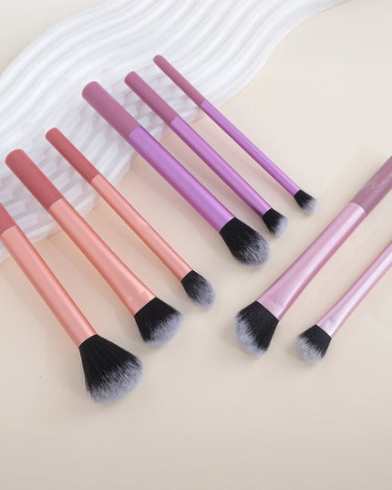 Complete 8-Piece Face & Eye Brush Set