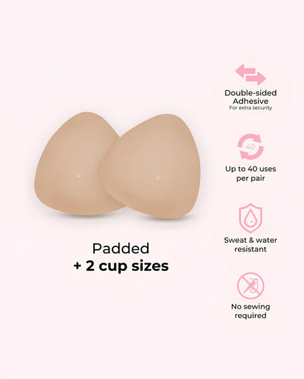 The Bombshell Boost Sticky Bra Inserts